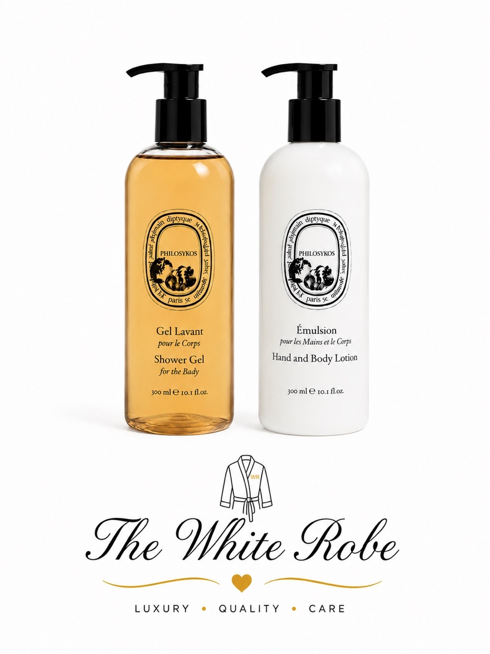 DIPTYQUE PHILOSYKOS Gel + & Lotion Set 10.14oz